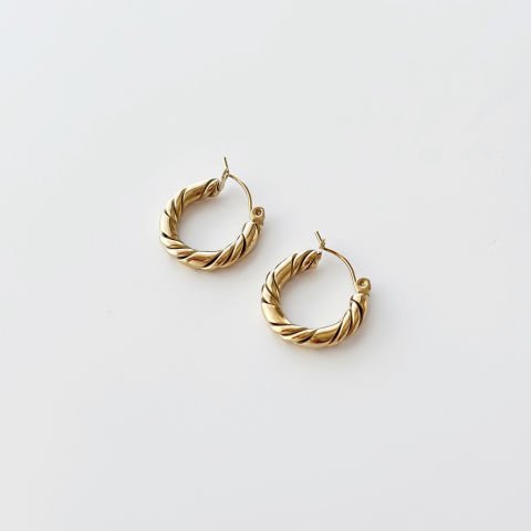 Magne Steel Earring | Çelik Küpe