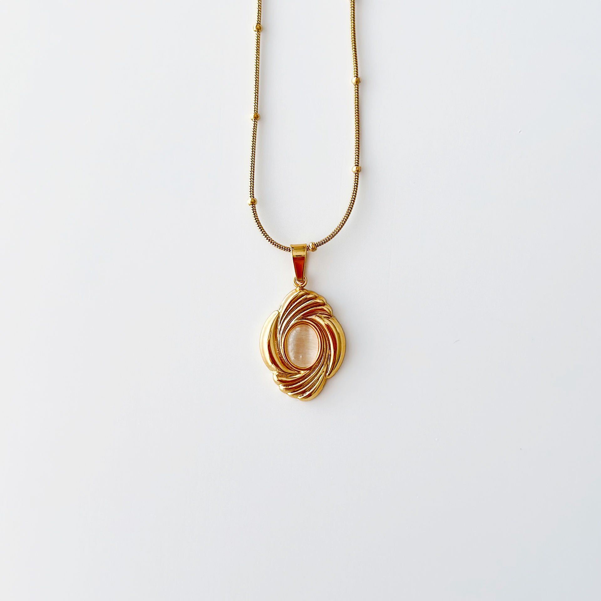 Vintage Lili Steel Necklace | Çelik Kolye