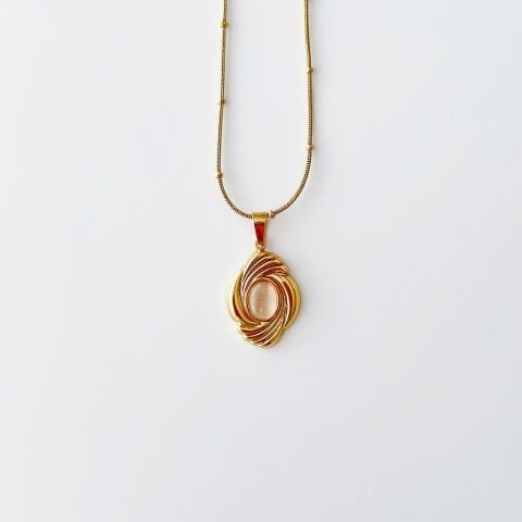 Vintage Lili Steel Necklace | Çelik Kolye