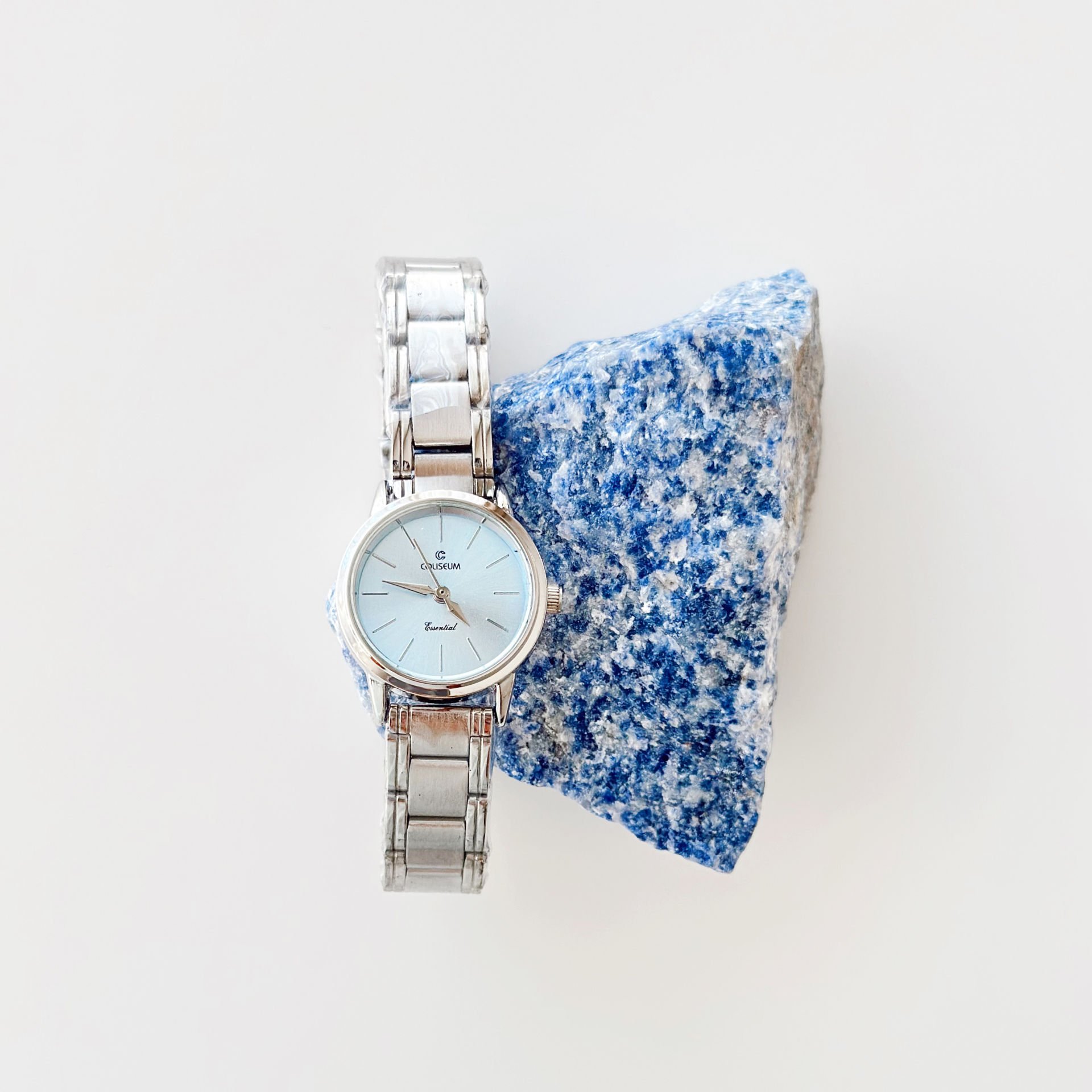 Gein Grey-Blue Watch | Saat