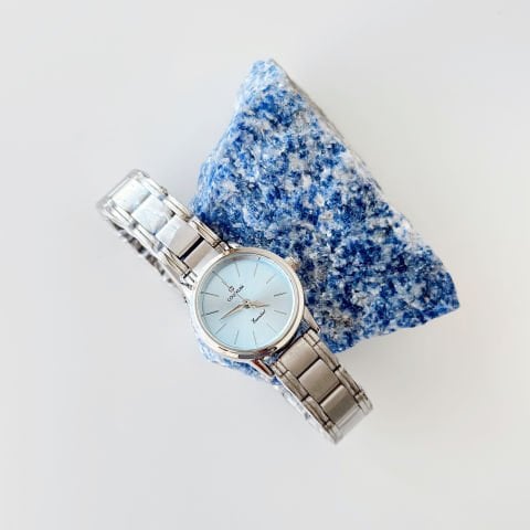 Gein Grey-Blue Watch | Saat