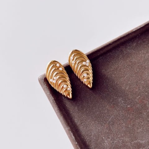 Lexa Steel Earring | Çelik Küpe