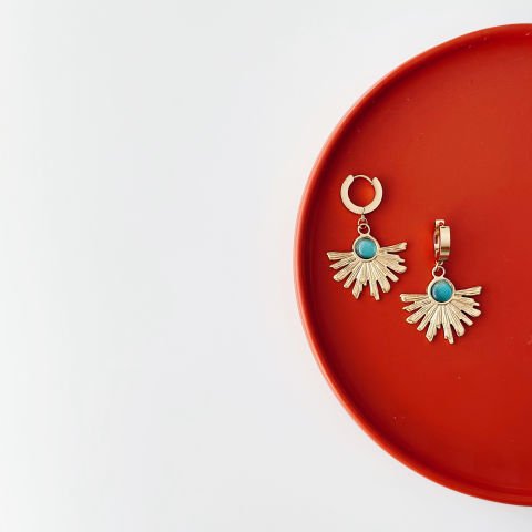 Ferdinand Steel Earring | Çelik Küpe