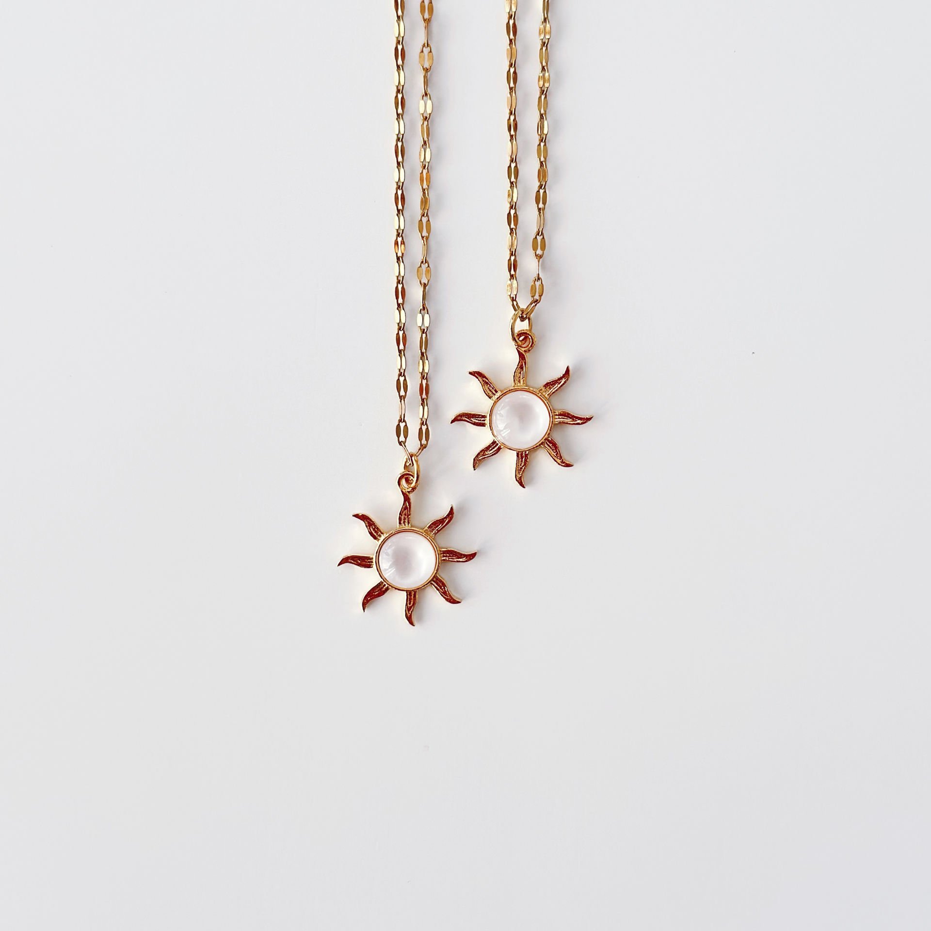 Sun Crea Steel Necklace | Çelik Kolye