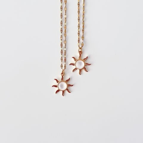 Sun Crea Steel Necklace | Çelik Kolye