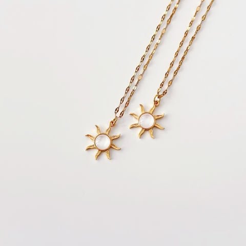 Sun Crea Steel Necklace | Çelik Kolye