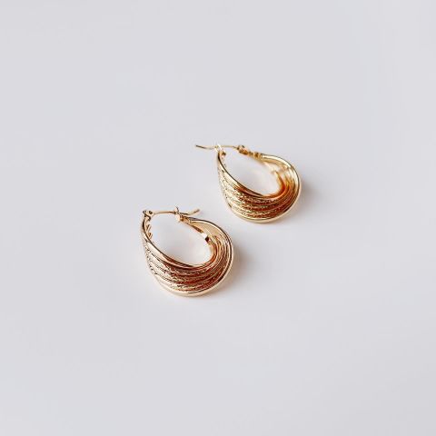 Ronia Steel Earring | Çelik Küpe