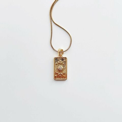The Sun ! Steel Necklace | Çelik Kolye