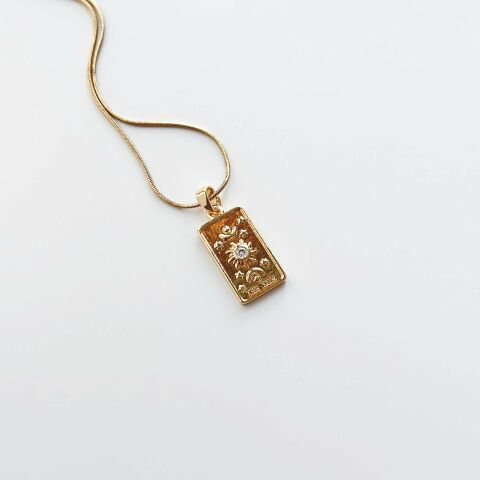 The Sun ! Steel Necklace | Çelik Kolye