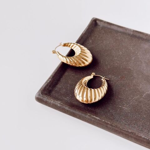 Bowy Steel Earring | Çelik Küpe