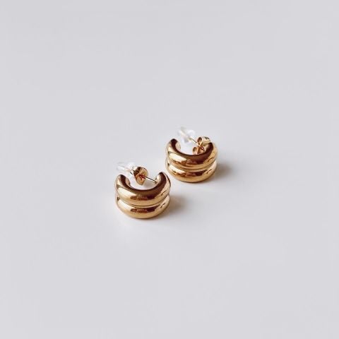 Phow Steel Earring | Çelik Küpe