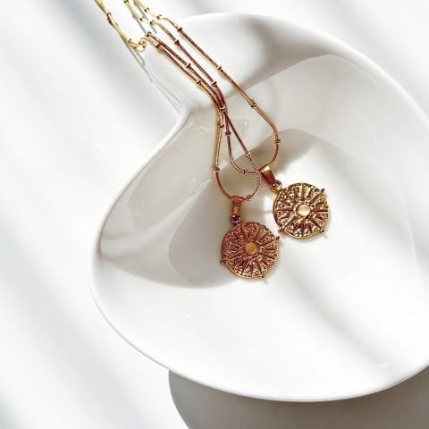 Deesse Steel Necklace | Çelik Kolye