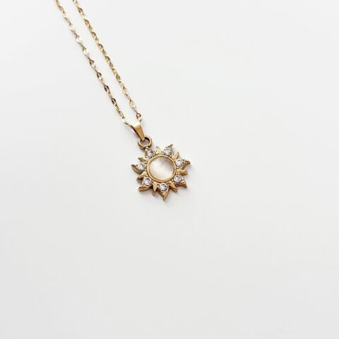 Dora Steel Necklace | Çelik Kolye