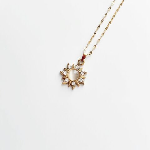 Dora Steel Necklace | Çelik Kolye