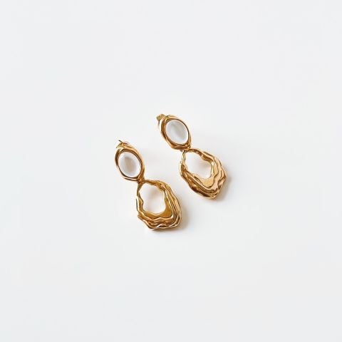 Hank Steel Earring | Çelik Küpe