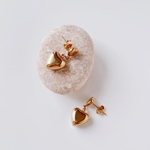 Volims Steel Earring | Çelik Küpe