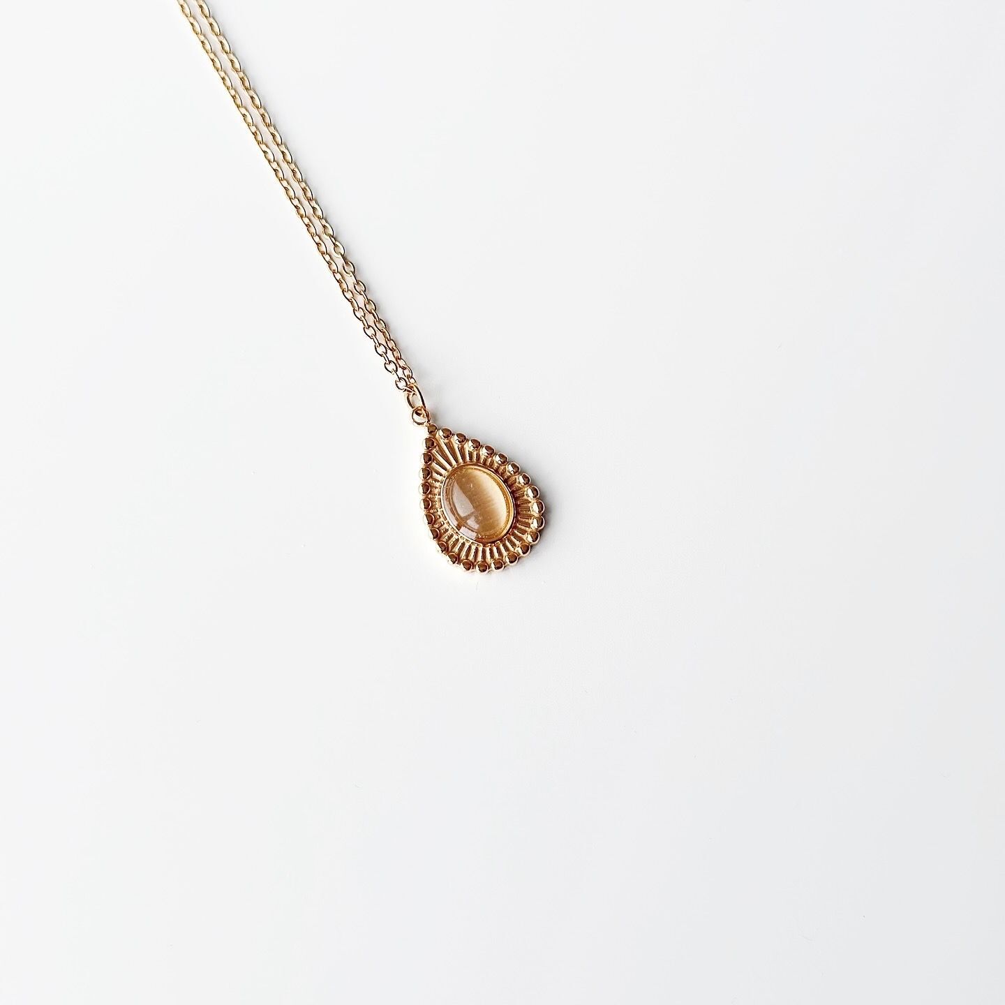 Klimt Steel Necklace | Çelik Kolye