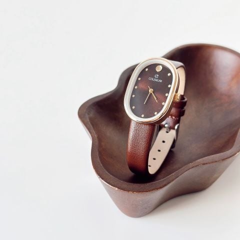 Vintage 20's Brown Watch | Saat