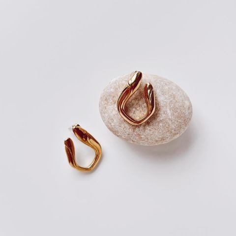 July Steel Earring | Çelik Küpe