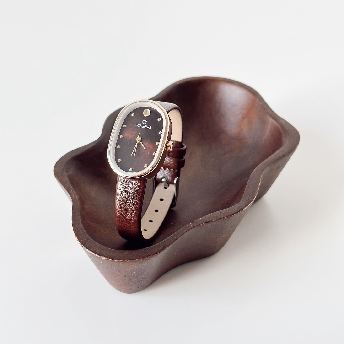 Vintage 20's Brown Watch | Saat