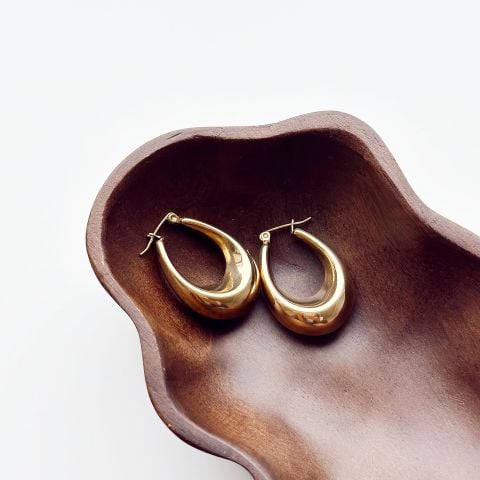 Lod Steel Earring | Çelik Küpe