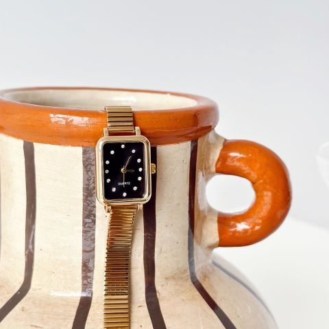 Jeid Gold Black Watch | Saat