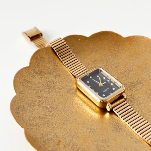 Jeid Gold Black Watch | Saat