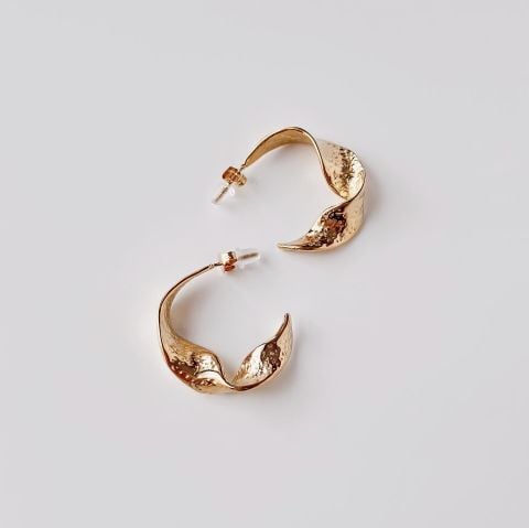 Terra Steel Earring | Çelik Küpe