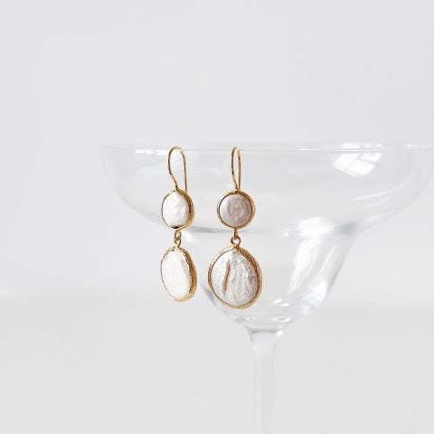 Perle 80's  Earring | Küpe
