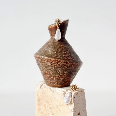 Zed Steel Earring | Çelik Küpe