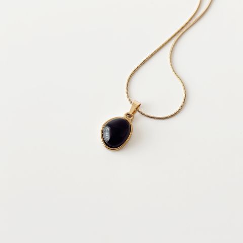 Blac Steel Necklace | Çelik Kolye