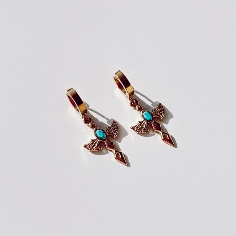 Tunus Steel Earring | Çelik Küpe