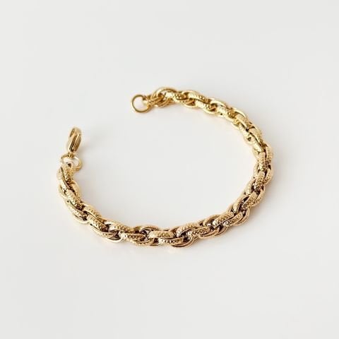 Round Steel Bracelet | Bileklik