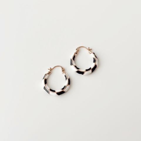 Zebia Steel Earring | Çelik Küpe