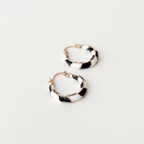 Zebia Steel Earring | Çelik Küpe