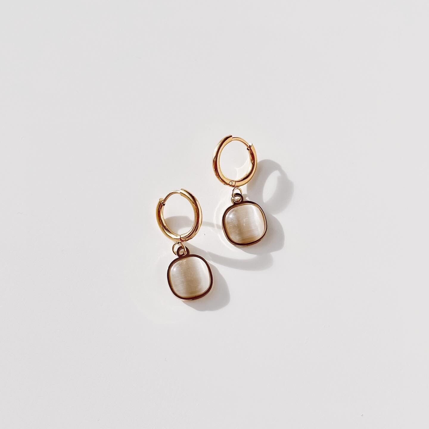 Cappucino Steel Earring | Çelik Küpe