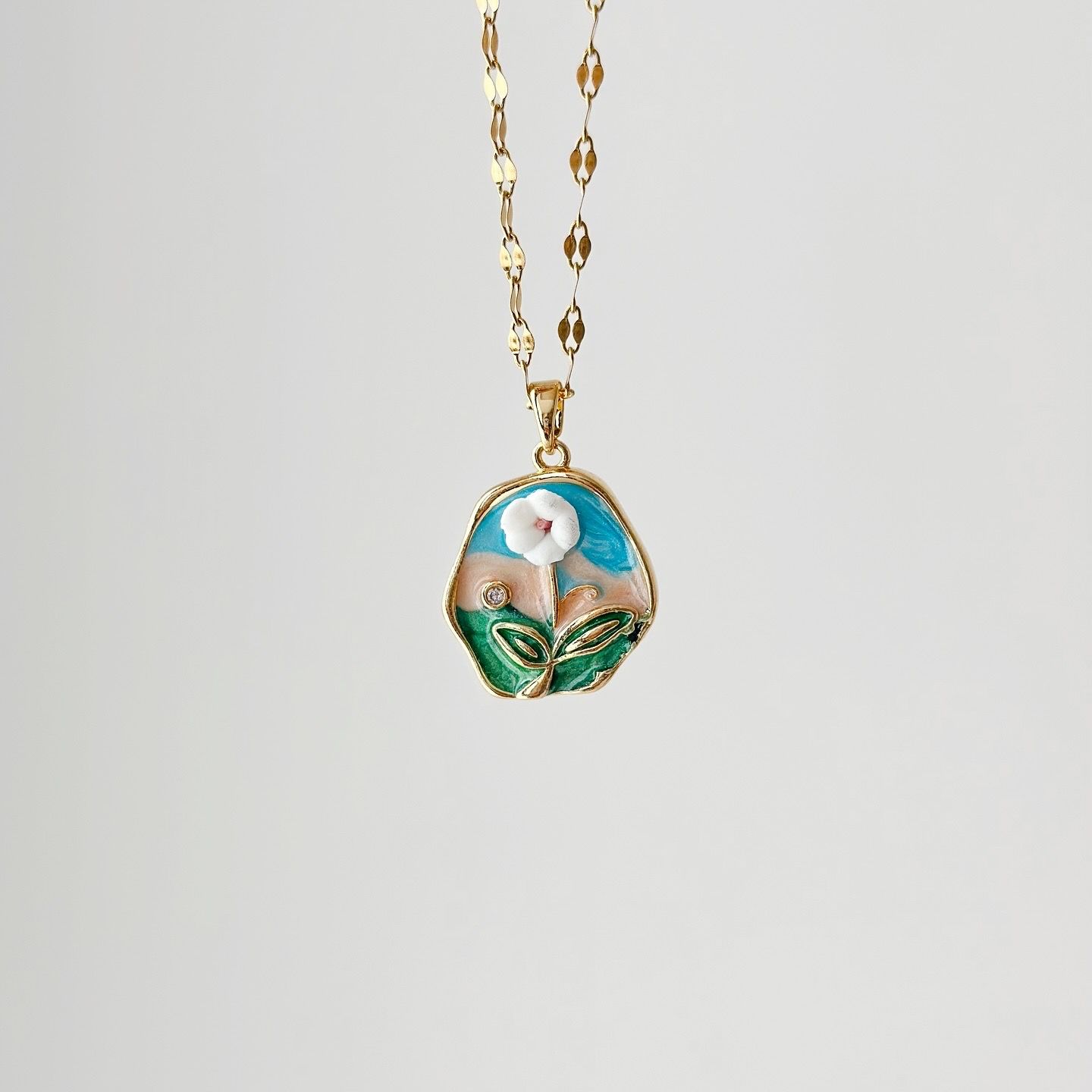 Fely Steel Necklace | Çelik Kolye