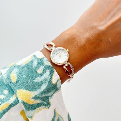 Helcius Cream Watch | Saat