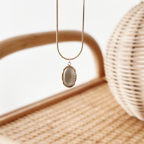 Melinda Steel Necklace | Çelik Kolye