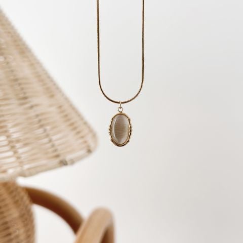 Melinda Steel Necklace | Çelik Kolye