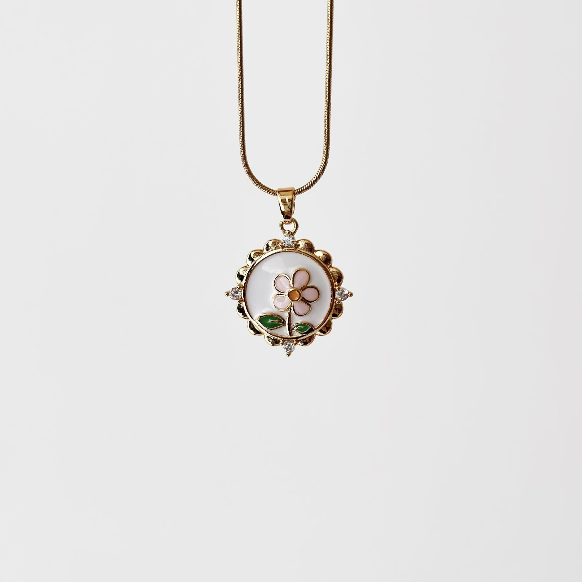Marquretta Steel Necklace | Çelik Kolye