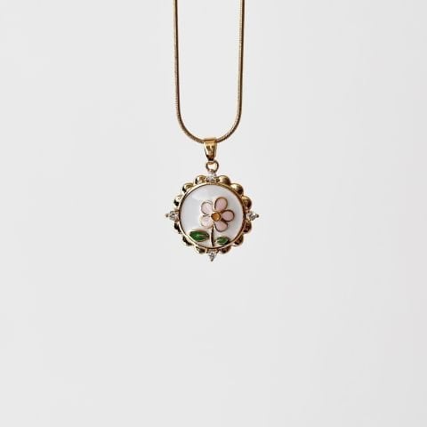 Marquretta Steel Necklace | Çelik Kolye