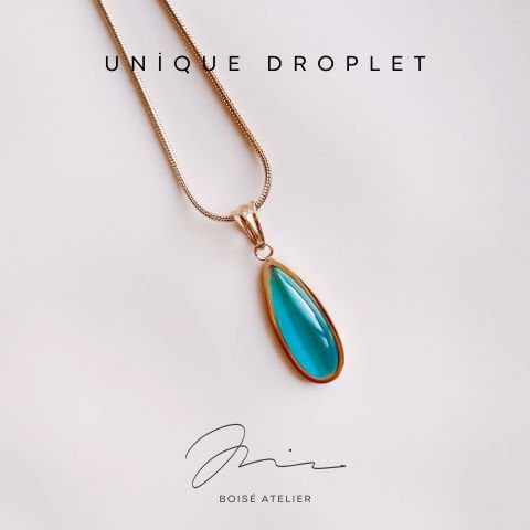 Dew Steel Necklace | Çelik Kolye