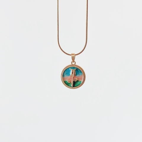 Liu Steel Necklace | Çelik Kolye