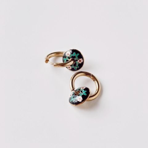 Chine Steel Earring | Çelik Küpe