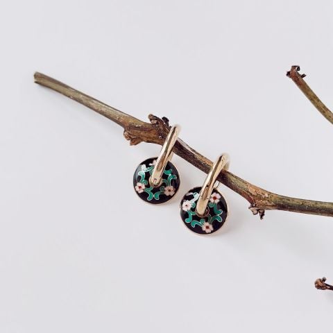 Chine Steel Earring | Çelik Küpe