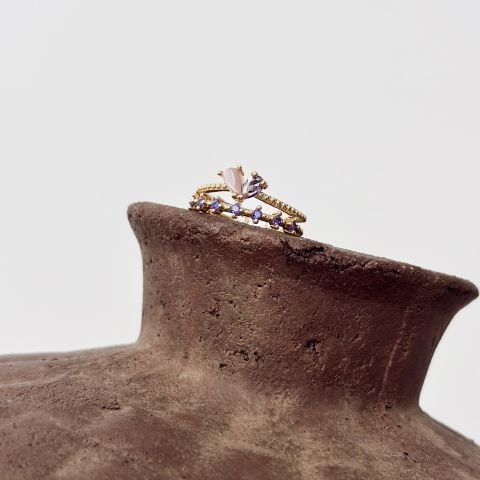 Lilac Love Ring / Yüzük