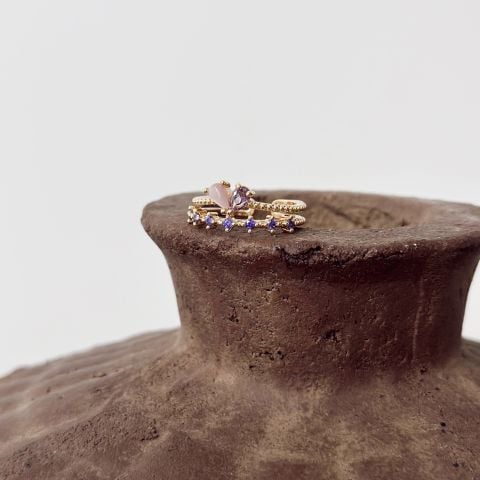 Lilac Love Ring / Yüzük