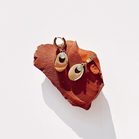 Retro 90's  Steel Earring | Çelik Küpe