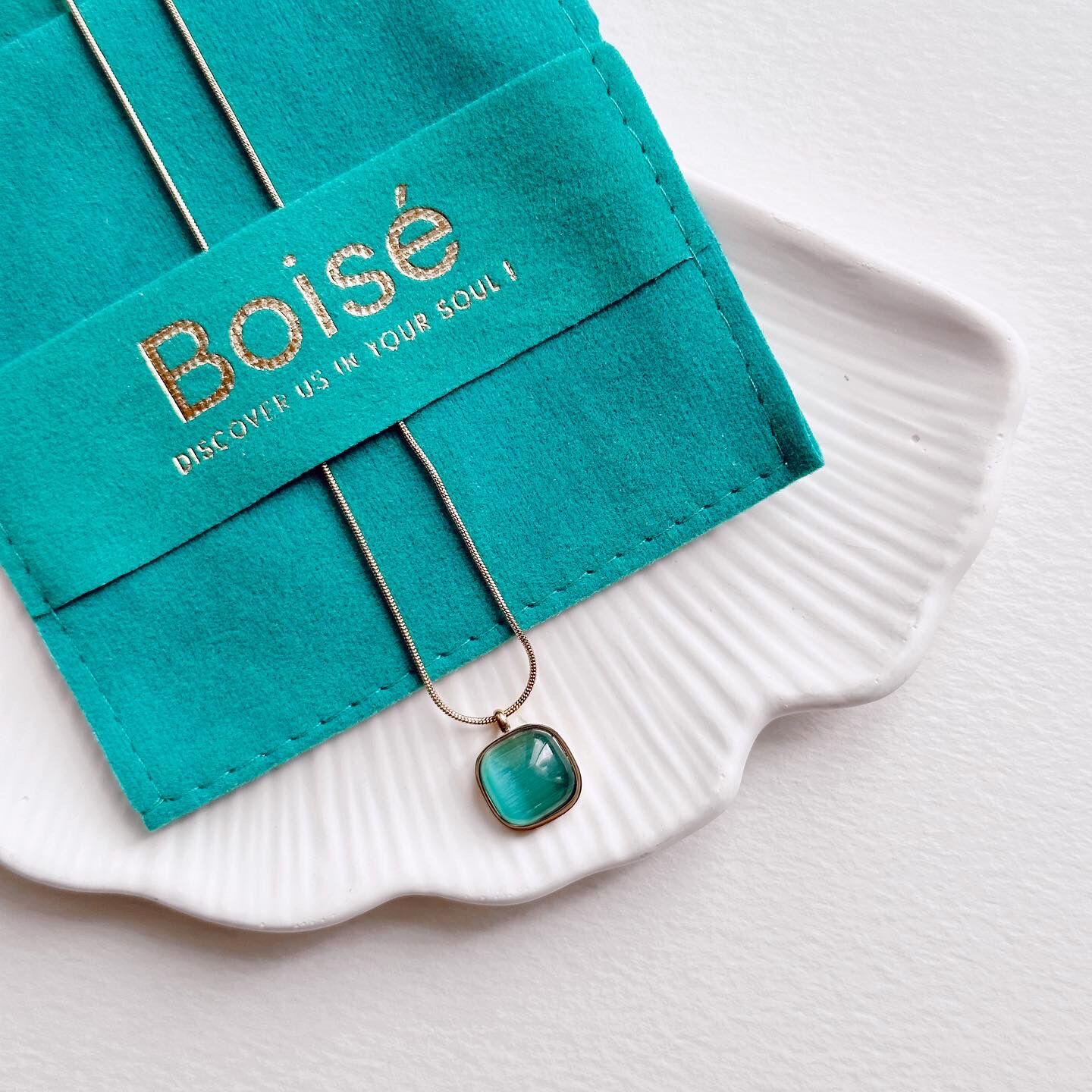 Wave Steel Necklace
